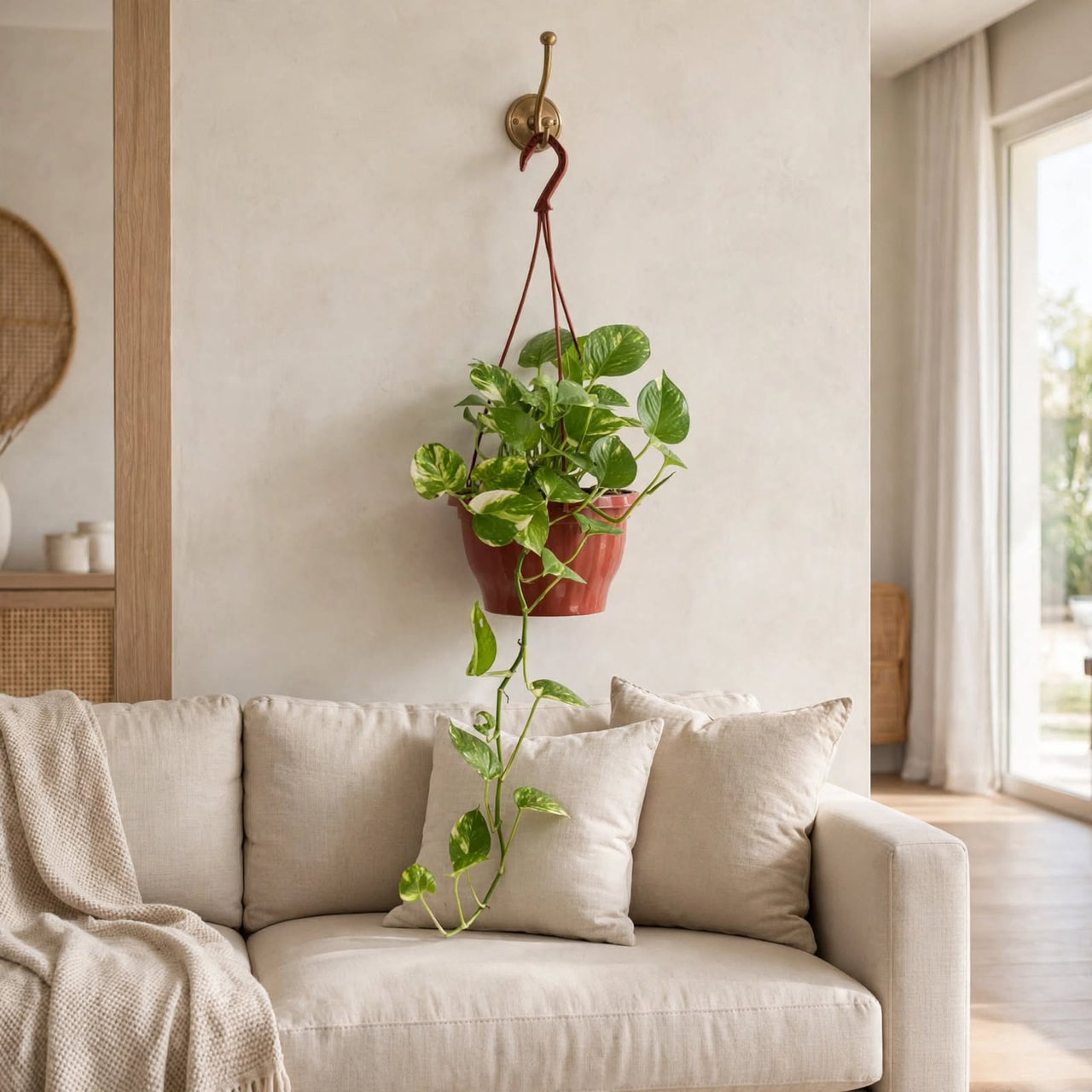Epipremnum Plant (Golden pothos - Devil’s ivy) Hanging