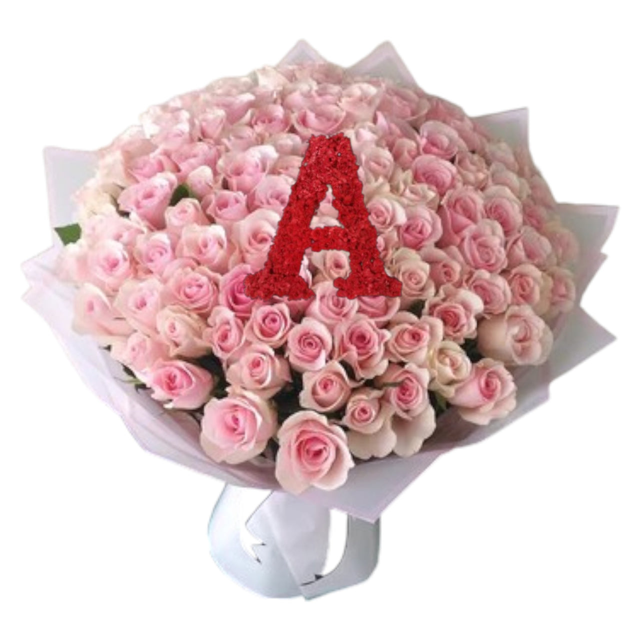 100 Pink Roses