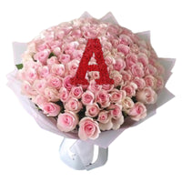 100 Pink Roses