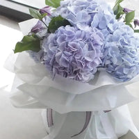 Sky Blue Hydrangea Bouquet