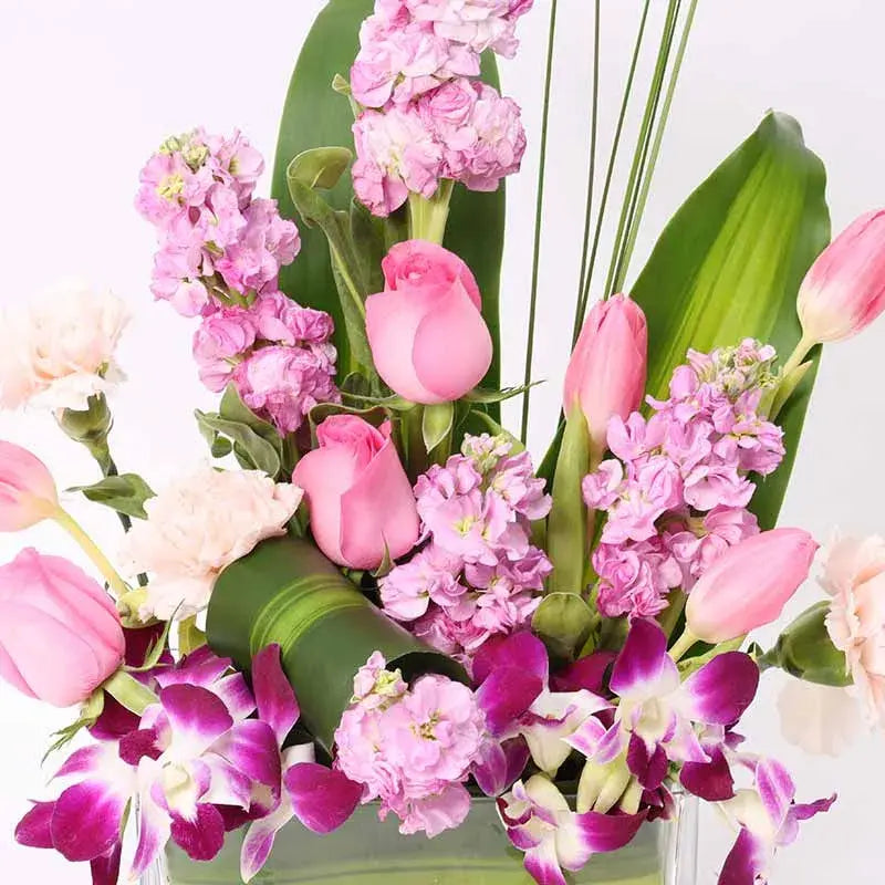 Pretty Lady: Elegance in a Vase Arrangement