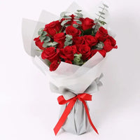 21 Red Roses Bouquet