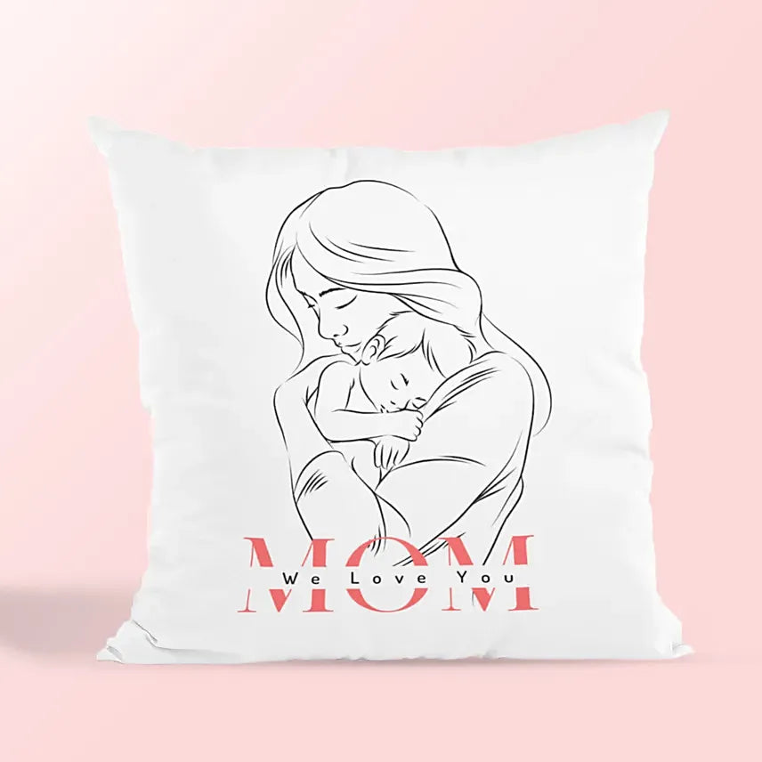 Buy Mother's Day Cushion Online,Mother's Day Cushion, Personalized Gift, Mom
