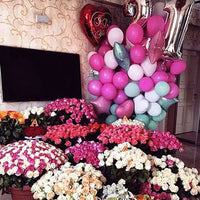 Vibrant Blooms, Balloons Magic, Flower Arrangements, Helium Balloons