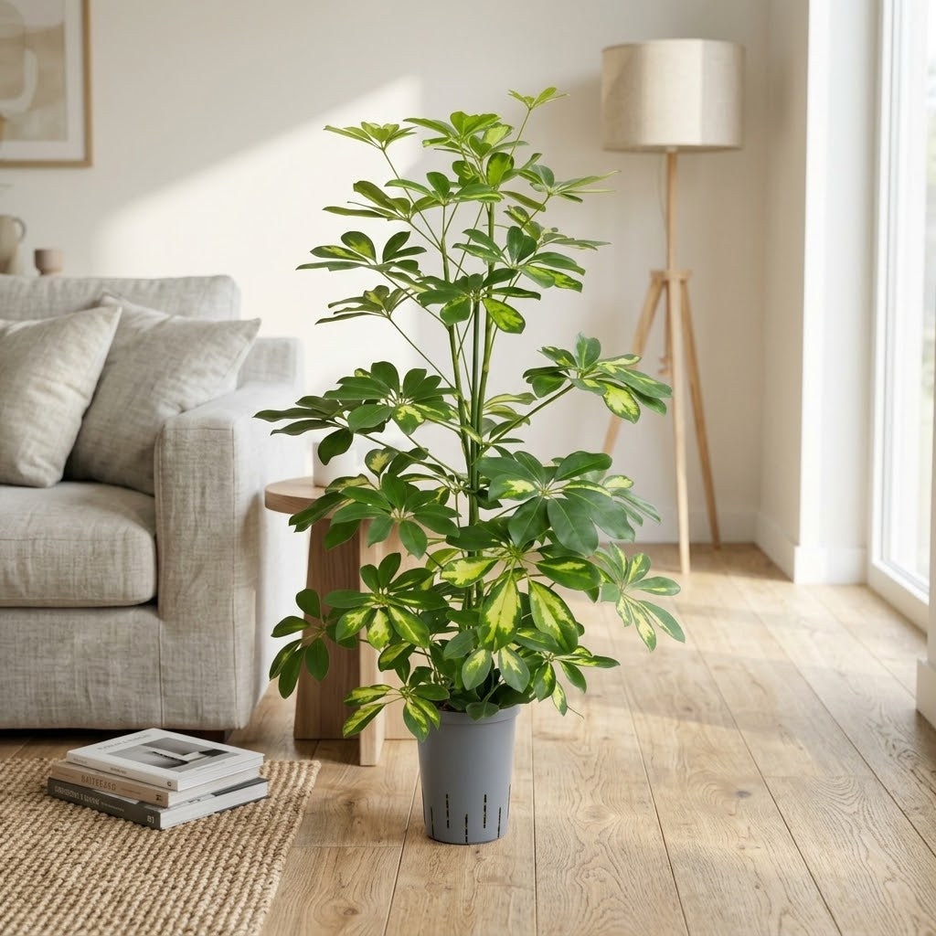 Schefflera Plant (Gold Capella, Dwarf umbrella tree)