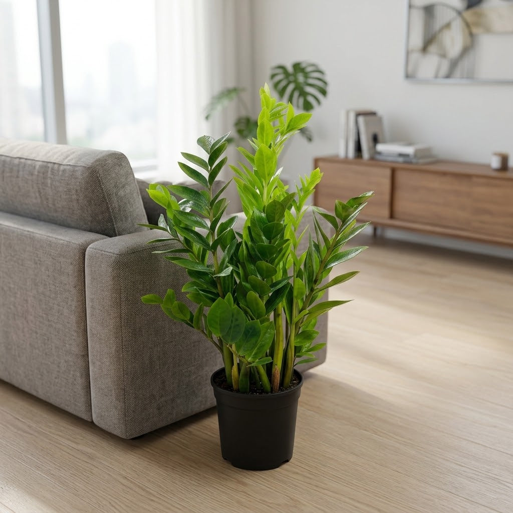 Zamioculcas Plant (ZZ Plant, Aroid Palm, Arum Fern)