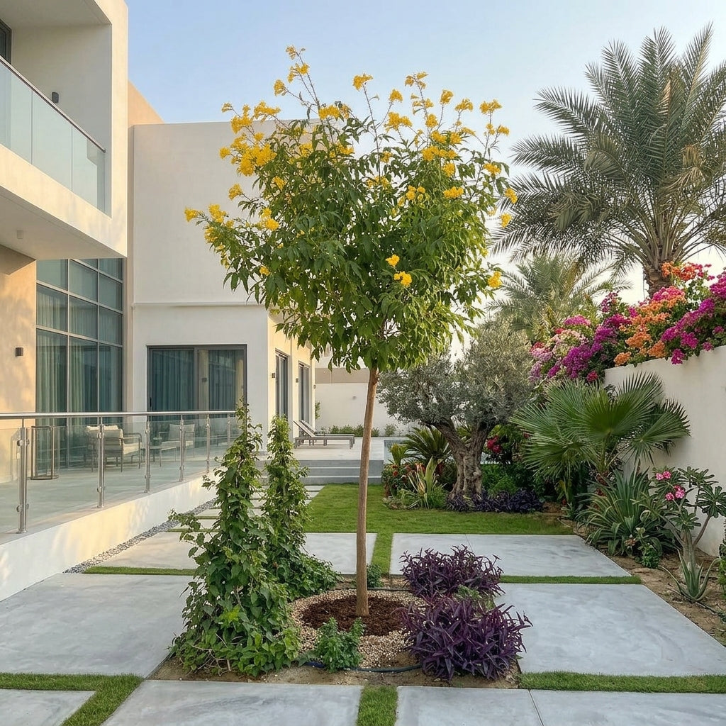 Tecoma Stans – Yellow Bells Tecoma | Outdoor Flowering Plant UAE