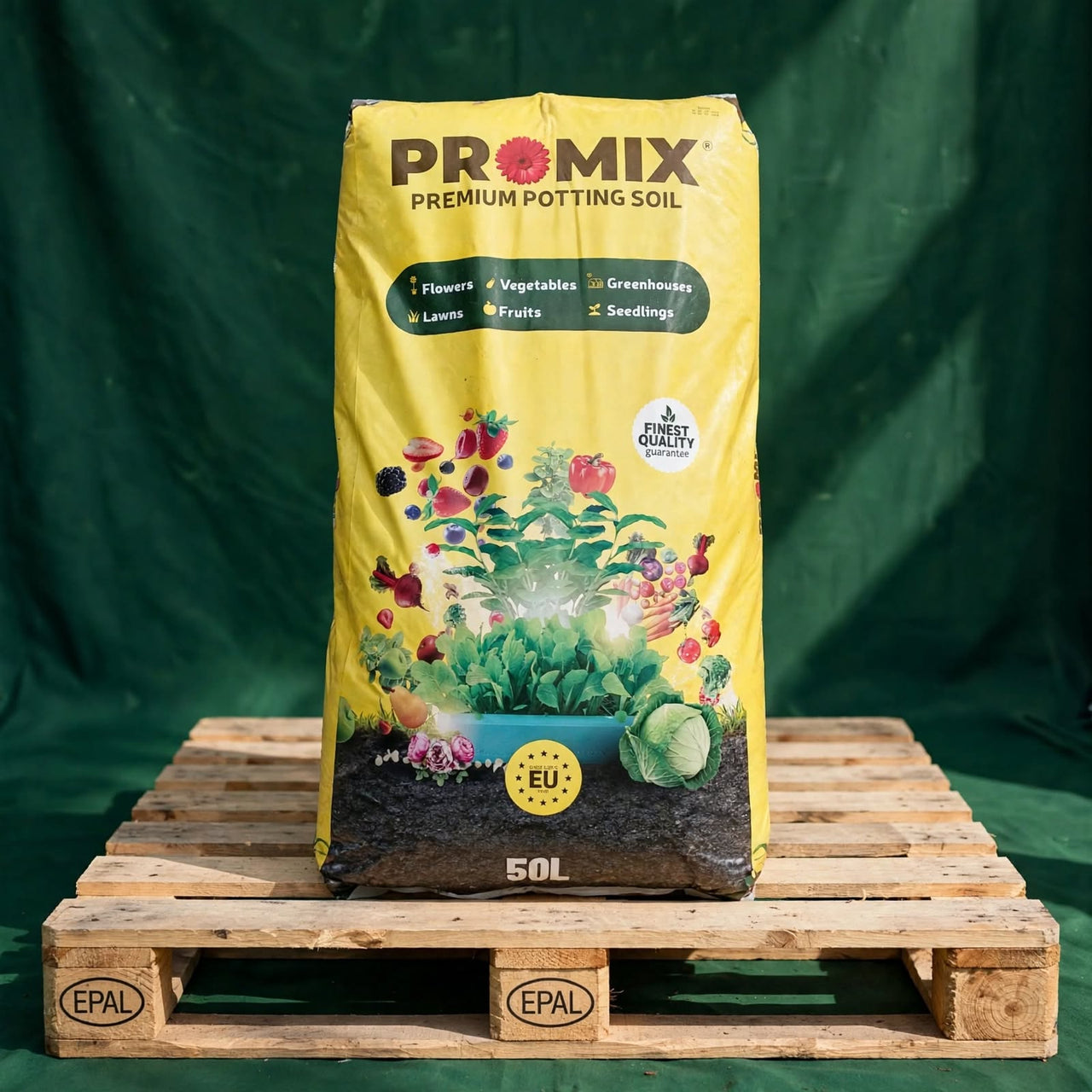 Promix Premium Potting Soil 50L – Indoor & Outdoor Plant Soil